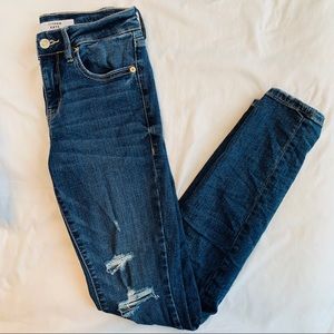 BRAND NEW Kate Spade Dark Wash Ripped Jeans